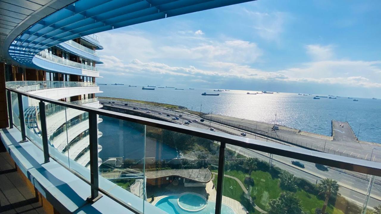 Luxury 2 Room Suite Apartment With Seaview In Center Istanbulská provincie Exteriér fotografie