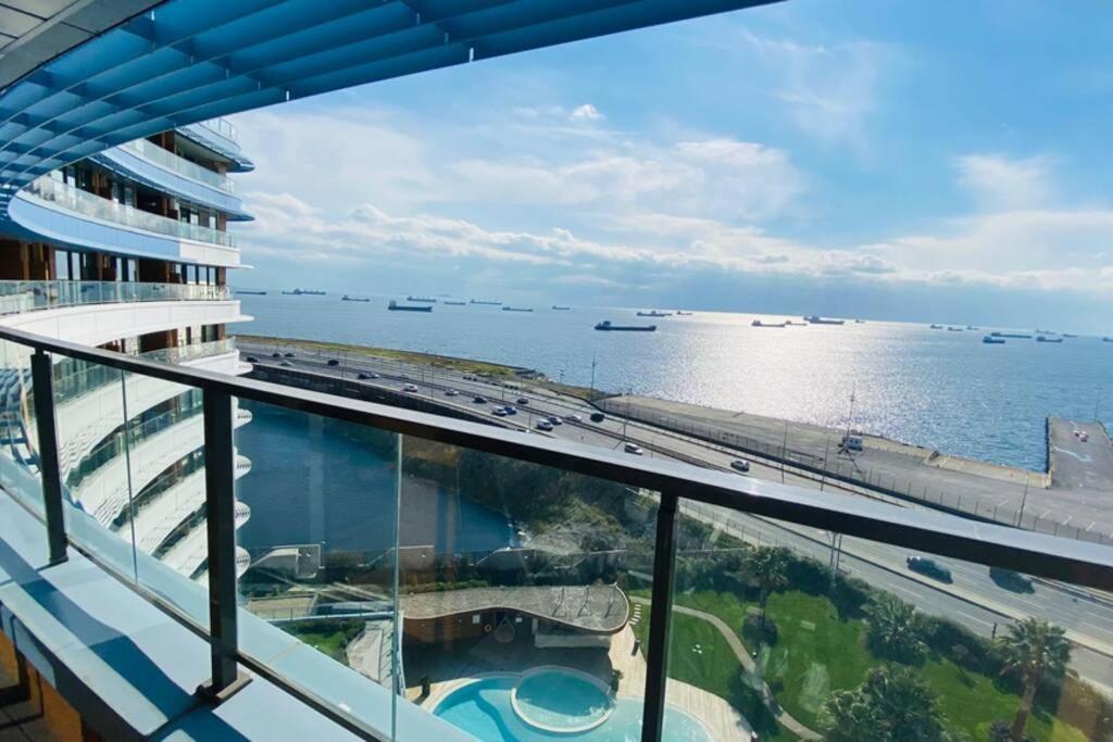 Luxury 2 Room Suite Apartment With Seaview In Center Istanbulská provincie Exteriér fotografie